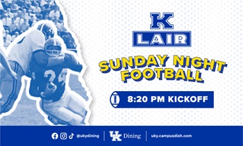 Sunday Night Football at K-Lair