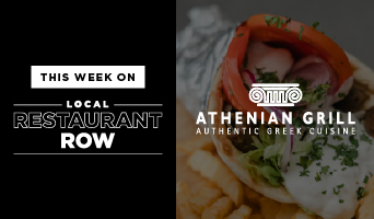 Athenian Grill on Local Restaurant Row at Champions Kitchen