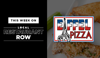 Eiffel Pizza on Local Restaurant Row at Fresh Food Company